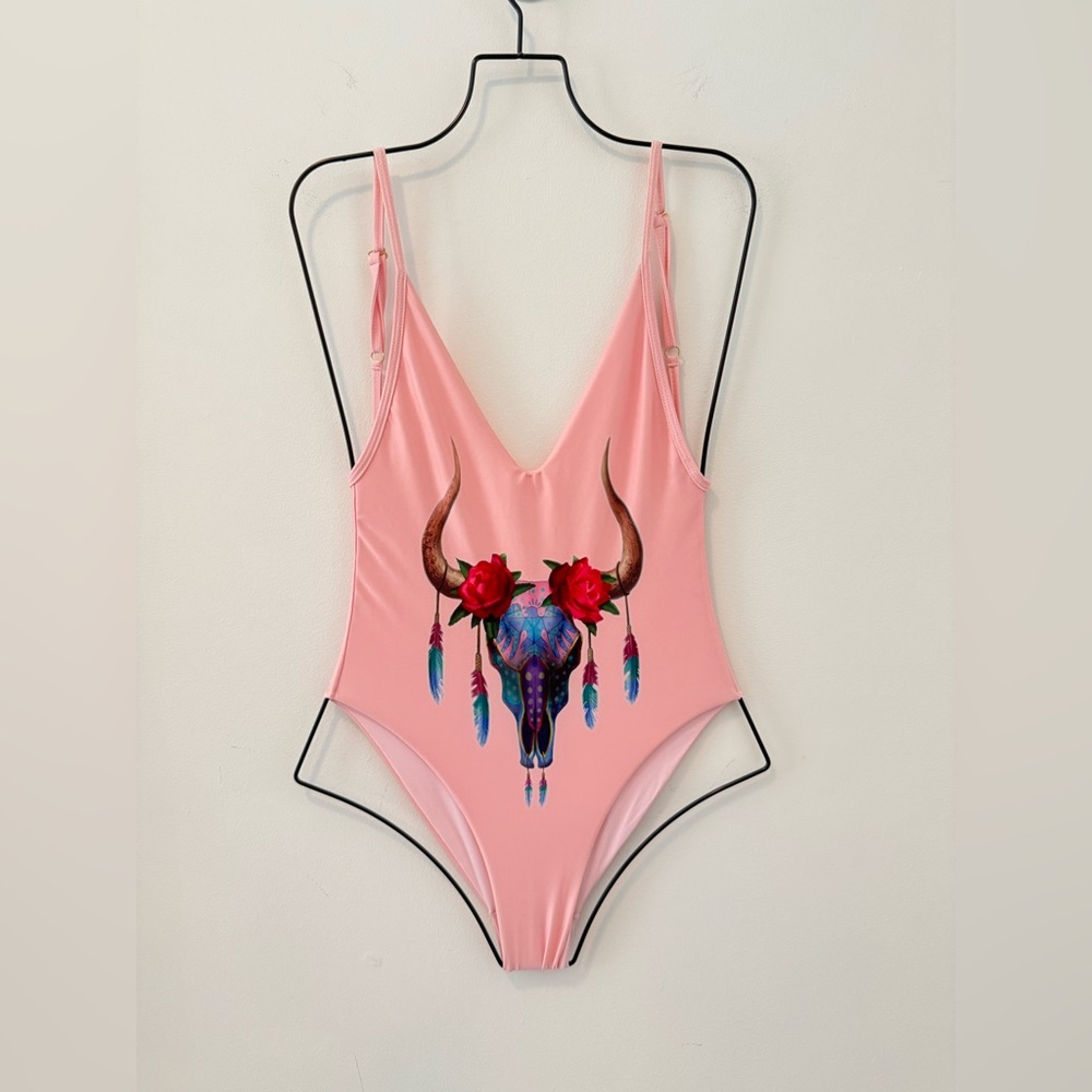 Solkissed Pink Swimsuit Size X-Small #Swim-D